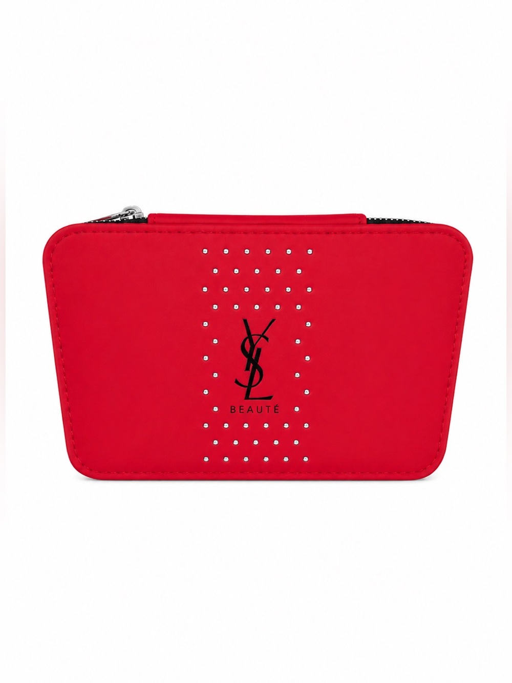 Yves Saint Laurent Studded Cosmetic Bag & Pouch Bundle • 201 Rosewood Blush - Picture 2 of 14